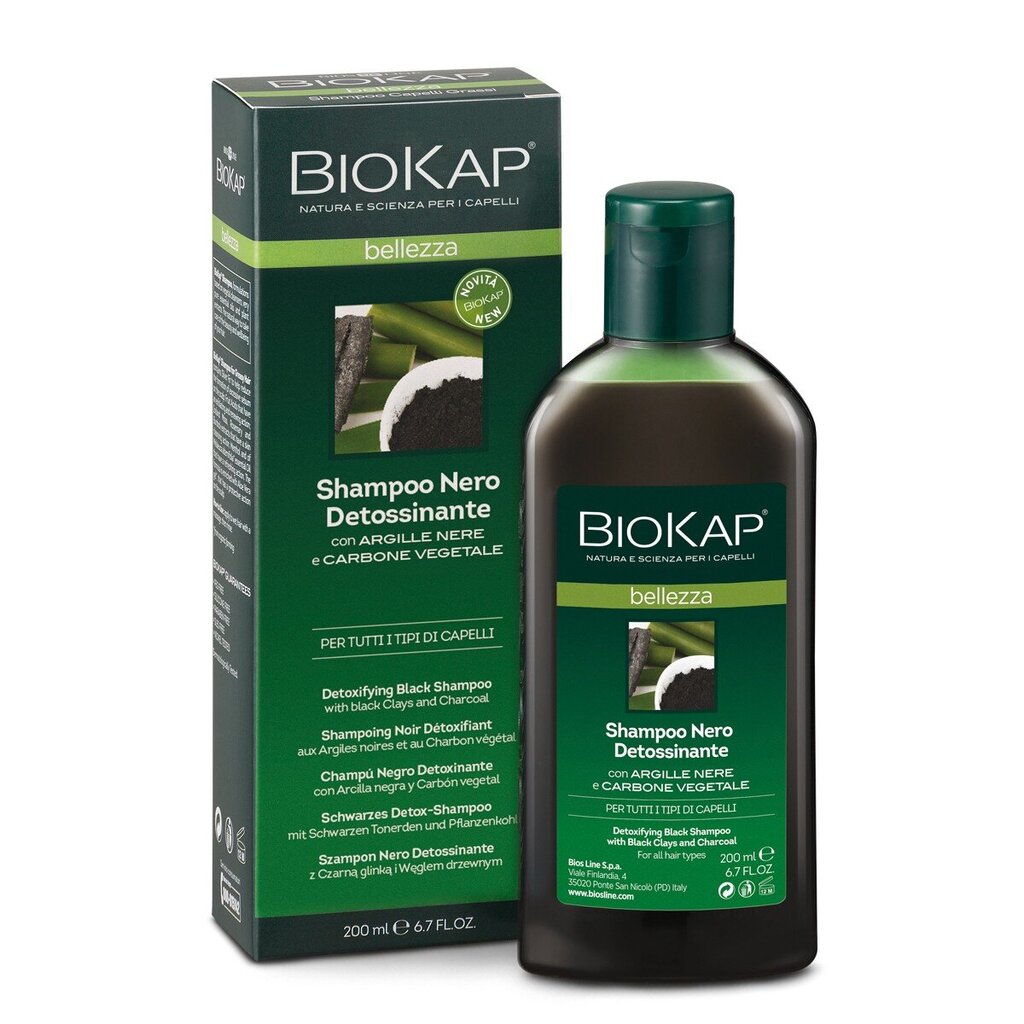 Detox puhastav šampoon, 200 ml цена и информация | Šampoonid | hansapost.ee