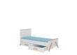 Voodi Adrk Furniture Koral, 90x200 cm, valge/pruun hind ja info | Lastevoodid | hansapost.ee