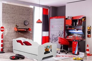 Lastevoodi Adrk Furniture Amadis Digger, 80x160 cm, valge цена и информация | Детские кровати | hansapost.ee