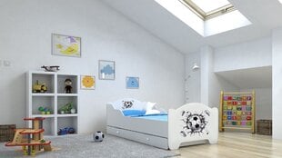 Lastevoodi Adrk Furniture Amadis Ball, 70x140 cm, valge цена и информация | Детские кровати | hansapost.ee