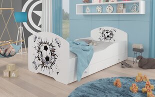 Детская кроватка Adrk Furniture Pepe ball, 80x160 см, белый цвет цена и информация | Детскиe кровати | hansapost.ee