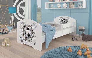 Детская кроватка Adrk Furniture Pepe ball, 80x160 см, белый цвет цена и информация | Детские кровати | hansapost.ee