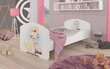 Lastevoodi Adrk Furniture Pepe dog and cat, 80x160 cm, valge hind ja info | Lastevoodid | hansapost.ee