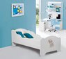 Lastevoodi Adrk Furniture Amadis Dog, 70x140 cm, valge hind ja info | Lastevoodid | hansapost.ee