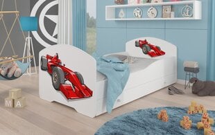 Детская кроватка Adrk Furniture Pepe Formula, 70х140 см, белого цвета цена и информация | Детские кровати | hansapost.ee