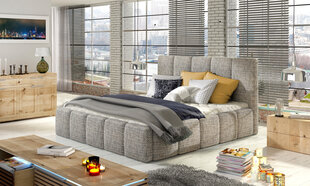 Кровать  Edvige, 160х200 см, серый цвет цена и информация | Кровати | hansapost.ee
