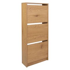 Jalatsikapp Aalborg 49x18xH122cm, tamm price and information | Shoe cupboards, shoe racks | hansapost.ee