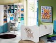 Lastevoodi Adrk Furniture Gonzalo dog, 80x160 cm, valge hind ja info | Lastevoodid | hansapost.ee