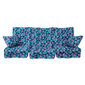 Kiigepadjad Roma, 108x56x10cm, sinine hind ja info | Toolipadjad ja toolikatted | hansapost.ee