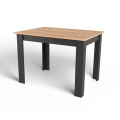 Стол Leobert NP, коричневый/черный цена и информация | Кухонные и обеденные столы | hansapost.ee