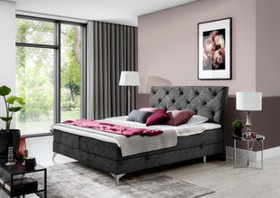 Кровать Eltap Adel, 140x200 см, серый цвет цена и информация | Кровати | hansapost.ee
