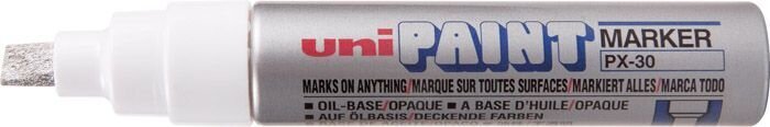 Marker Uni Mitsubishi Pencil Marker UNI PX-30, 6 tk, hõbedane hind ja info | Kirjatarvikud | hansapost.ee