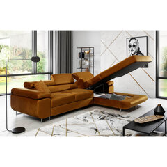 Мягкий угловой диван Armando, серый/белый цена и информация | Угловые диваны | hansapost.ee