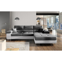 Мягкий угловой диван Armando, серый/белый цена и информация | Угловые диваны | hansapost.ee