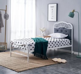 Кровать Halmar Fabrizia 90, белый цвет цена и информация | Кровати | hansapost.ee
