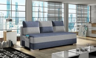 Diivan Atila, sinine/hall price and information | Sofa beds and sofas | hansapost.ee