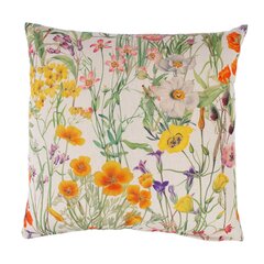 Pillow HOLLY 45x45cm, blooming flowers цена и информация | Декоративные подушки и наволочки | hansapost.ee