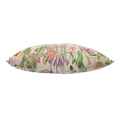 Pillow HOLLY 45x45cm, wild flowers цена и информация | Декоративные подушки и наволочки | hansapost.ee