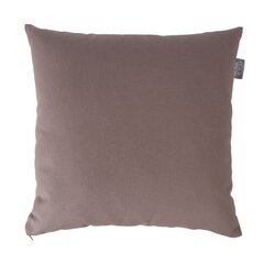Pillow MY COTTON 45x45cm, light beige/brown цена и информация | Декоративные подушки и наволочки | hansapost.ee