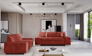 Комплект мягкой мебели из 2 предметов Eltap Porto 2+3, красный цвет цена и информация | Комплекты мягкой мебели | hansapost.ee