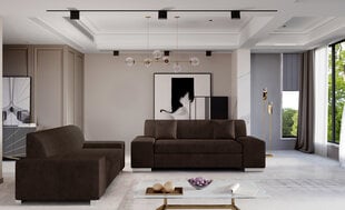 Комплект мягкой мебели из 2 предметов Eltap Porto 2+3, коричневый цвет цена и информация | Комплекты мягкой мебели | hansapost.ee