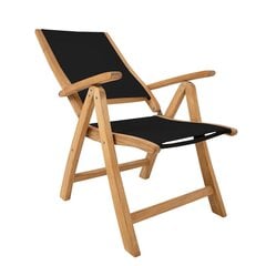 Садовый стул Bali, черный цена и информация |  Садовые стулья, кресла, пуфы | hansapost.ee