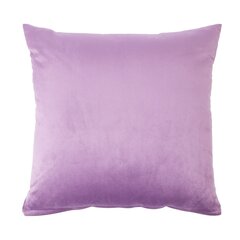 Pillow VELVET 2, 45x45cm, purple цена и информация | Декоративные подушки и наволочки | hansapost.ee