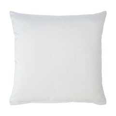 Pillow VELVET 2, 45x45cm, natural white цена и информация | Декоративные подушки и наволочки | hansapost.ee