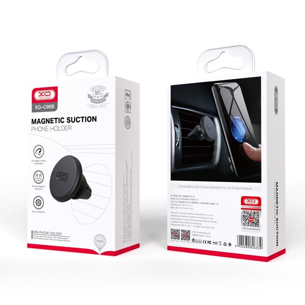 XO car holder C96B magnet black hind ja info | Telefonihoidjad | hansapost.ee