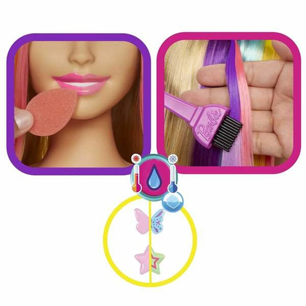 Barbie styling pea muutuv värvikomplekt lastele 20 tükki hind ja info | Mänguasjad tüdrukutele | hansapost.ee