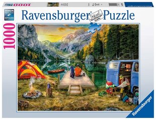 Ravensburgeri pusle Telkimispuhkus 1000p 16994 hind ja info | Pusled lastele ja täiskasvanutele | hansapost.ee