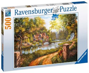 Пазл Ravensburger Cottage by the river, 16582, 500 д. цена и информация | Пазлы | hansapost.ee