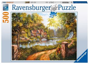 Пазл Ravensburger Cottage by the river, 16582, 500 д. цена и информация | Пазлы | hansapost.ee