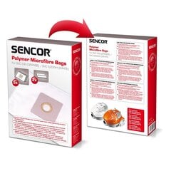 Мешки для сбора пыли Sencor 530 цена и информация | Аксессуары для пылесосов | hansapost.ee