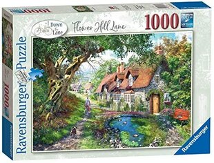 Пазл дом Ravensburger Flower Hill Lane, 1000 д. цена и информация | Пазлы | hansapost.ee