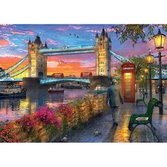 Pusle 1000 tükki, Päikeseloojang üle Tower Bridge'i hind ja info | Pusled lastele ja täiskasvanutele | hansapost.ee