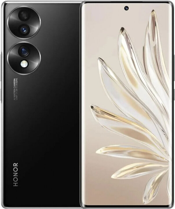 Honor Smartphone Honor 70 Black 8 GB RAM 256 GB Qualcomm Snapdragon 6,67" ARM Cortex-A55 цена и информация | Telefonid | hansapost.ee