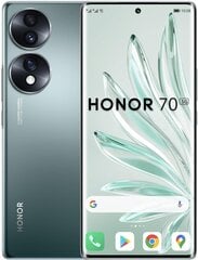 Honor 70 8/256 ГБ Emerald Green цена и информация | Мобильные телефоны | hansapost.ee