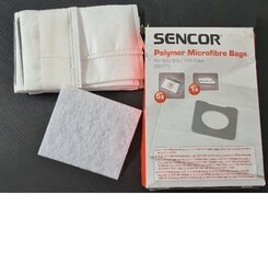 Sencor SVC 68x/69xx/75xx пылесборники из микрофибры (5 шт.) + микрофильтры (2 шт.) цена и информация | Аксессуары для пылесосов | hansapost.ee