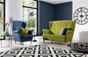 Комплект мягкой мебели, 2 части, Aros, синий/зеленый цена и информация | Кресла для отдыха | hansapost.ee
