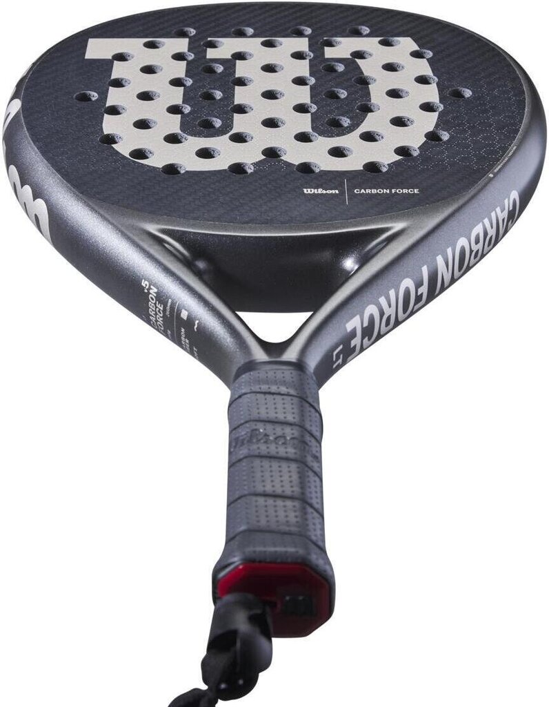 Padelireket Wilson Carbon Force Lt, must цена и информация | Padel | hansapost.ee