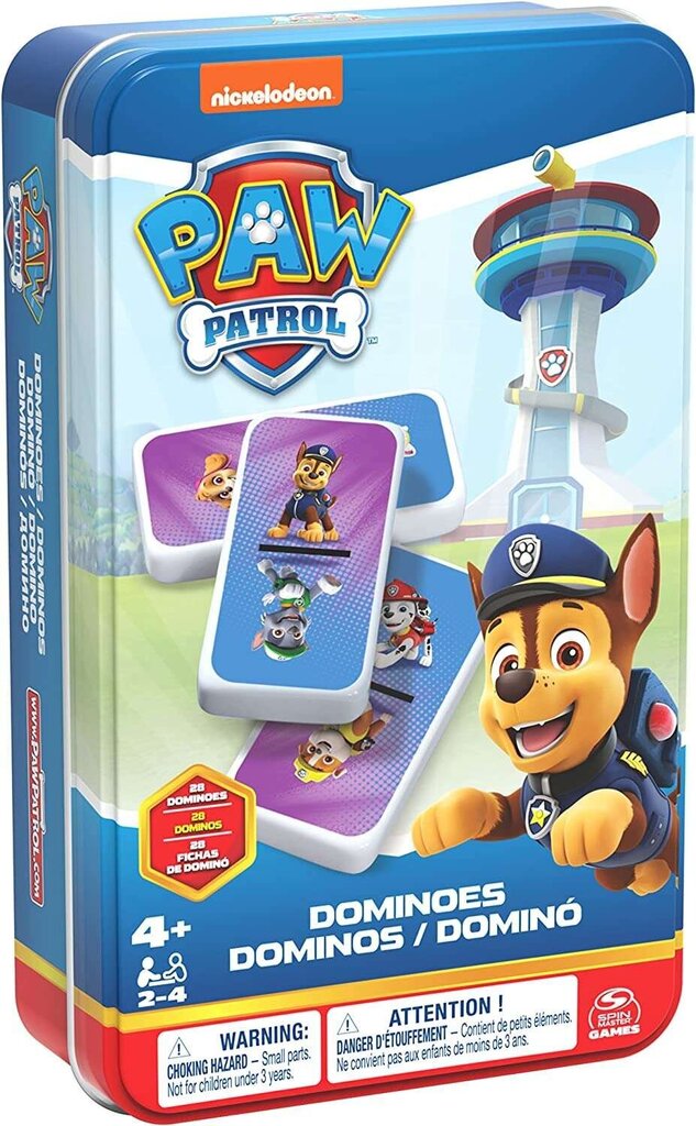 Pidulik mäng Domino lastele Paw Patrol hind ja info | Lauamängud ja mõistatused perele | hansapost.ee