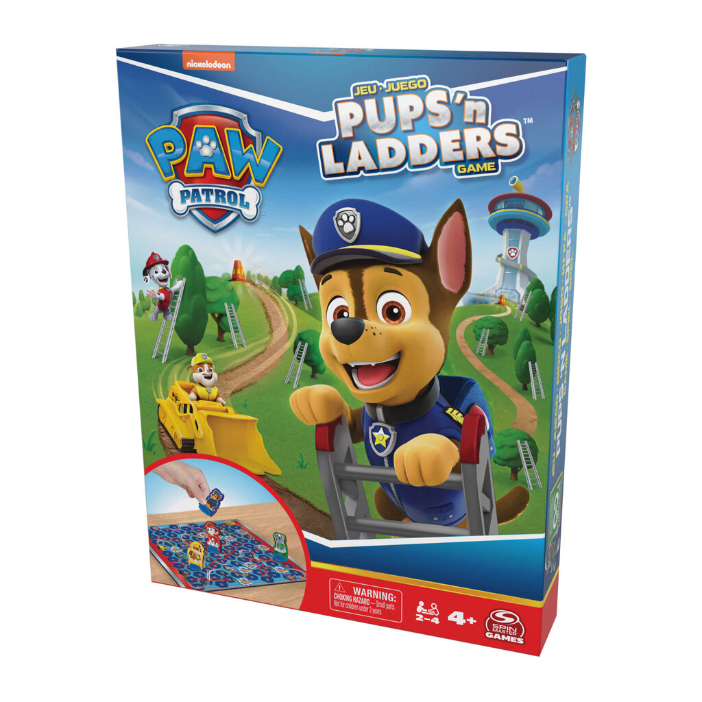 Mäng Paw Patrol Pups 'n Ladders Puppies Snakes and Puppies цена и информация | Lauamängud ja mõistatused perele | hansapost.ee