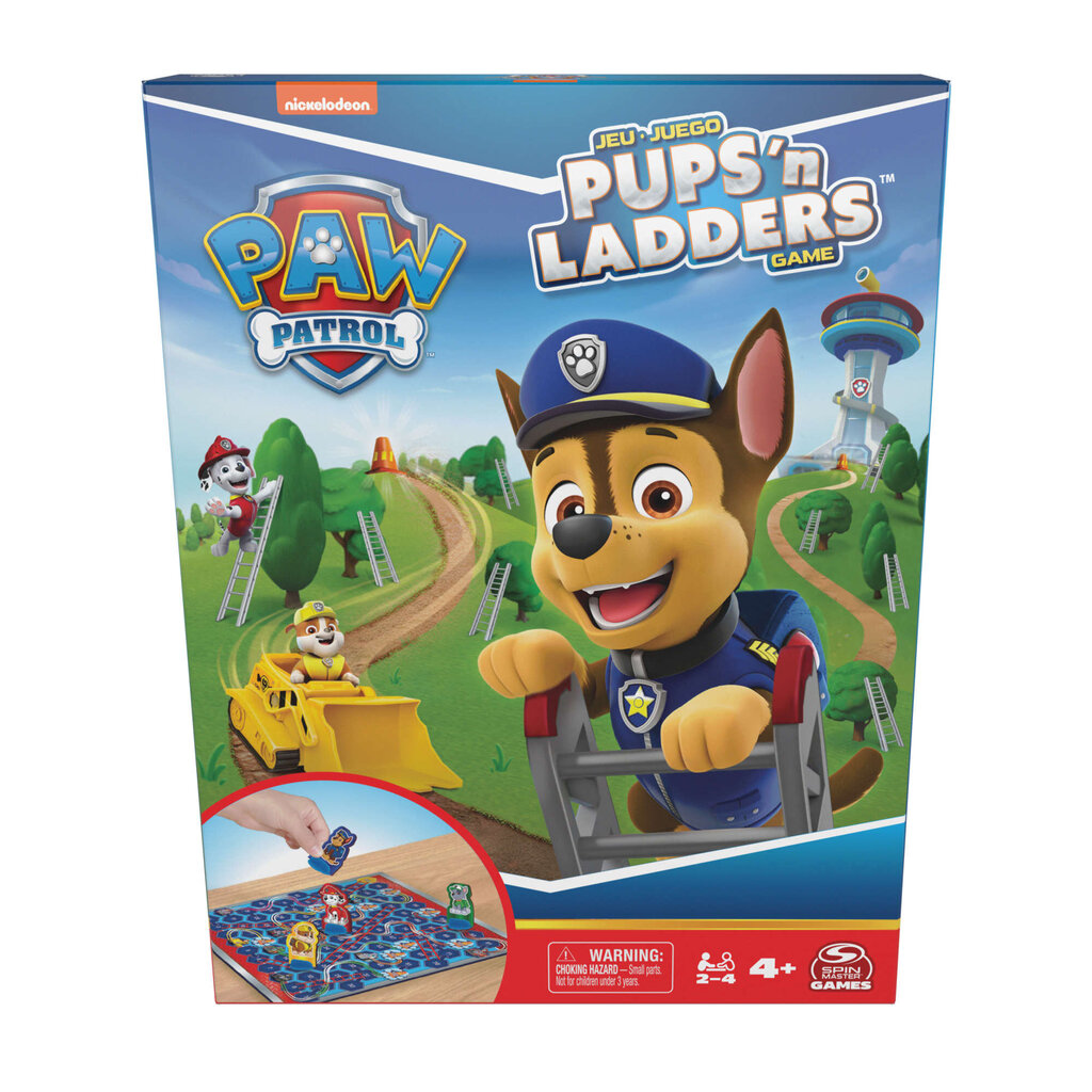 Mäng Paw Patrol Pups 'n Ladders Puppies Snakes and Puppies hind ja info | Lauamängud ja mõistatused perele | hansapost.ee