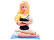 Võimlemise treening jooga fitness nukk 30 cm hind ja info | Mänguasjad tüdrukutele | hansapost.ee