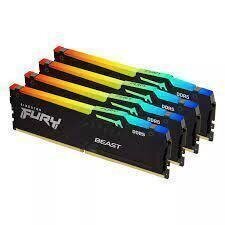 Kingston Fury Beast RGB KF552C40BBAK4-128 цена и информация | Объём памяти (RAM) | hansapost.ee