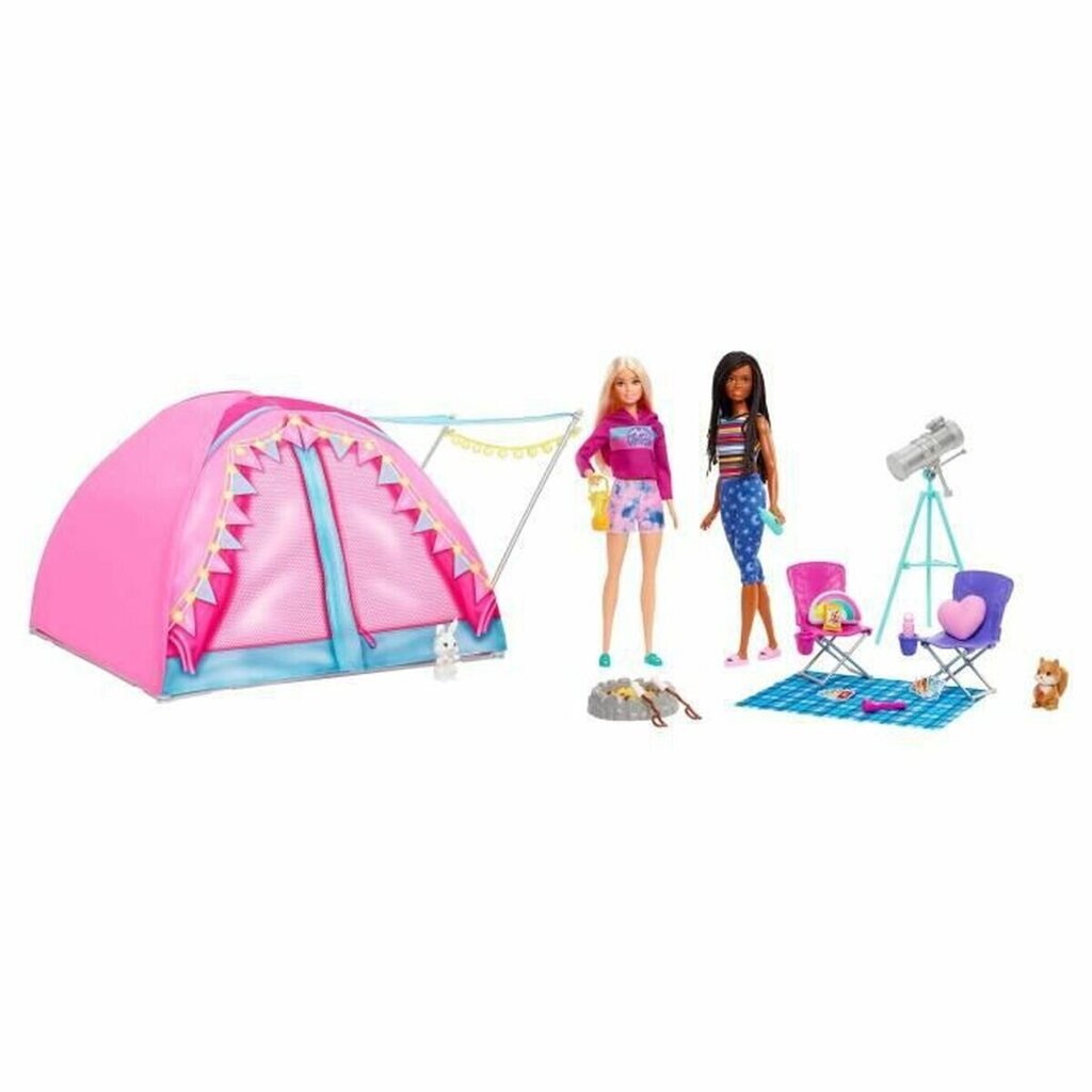 Barbie nukk aksessuaaridega Playset Barbie Camping цена и информация | Mänguasjad tüdrukutele | hansapost.ee