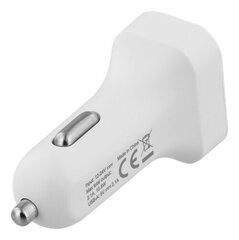 Deltaco USB-CAR121, 2xUSB-A, 2.1A цена и информация | Зарядные устройства для телефонов | hansapost.ee