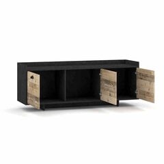 ТВ столик Hakano Ratio, черно-коричневый цвет цена и информация | Тумбы под телевизор | hansapost.ee