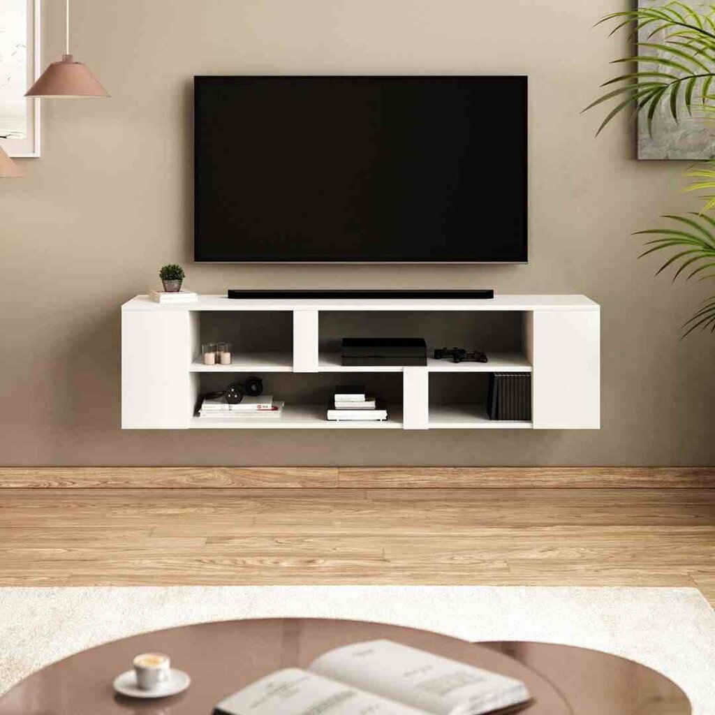 Tv-laud Hakano Tokka, valge hind ja info | Televiisori alused | hansapost.ee